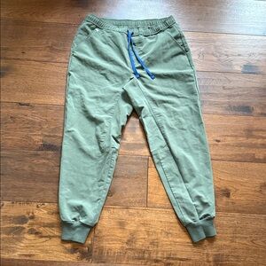 Figs Tansen Jogger Scrub Pants Size M/S green moss
